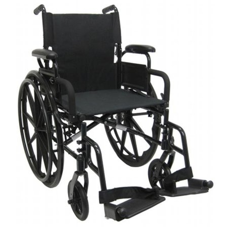 KARMAN HEALTHCARE Karman Healthcare 802-DY Lightweight Wheelchair-Black 802-DY